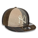 New Ere Casquette 9FIFTY Retro Crown NY Yankees MLB Patchwork Marron New Era