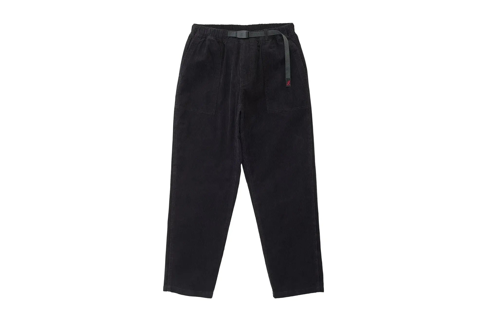 Pantalon Gramicci Loose Tapered Ridge en Velours Noir Gramicci