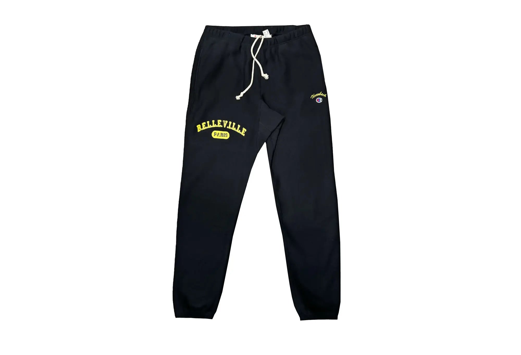 Pantalon Noir 'Belleville-Paris' Champion