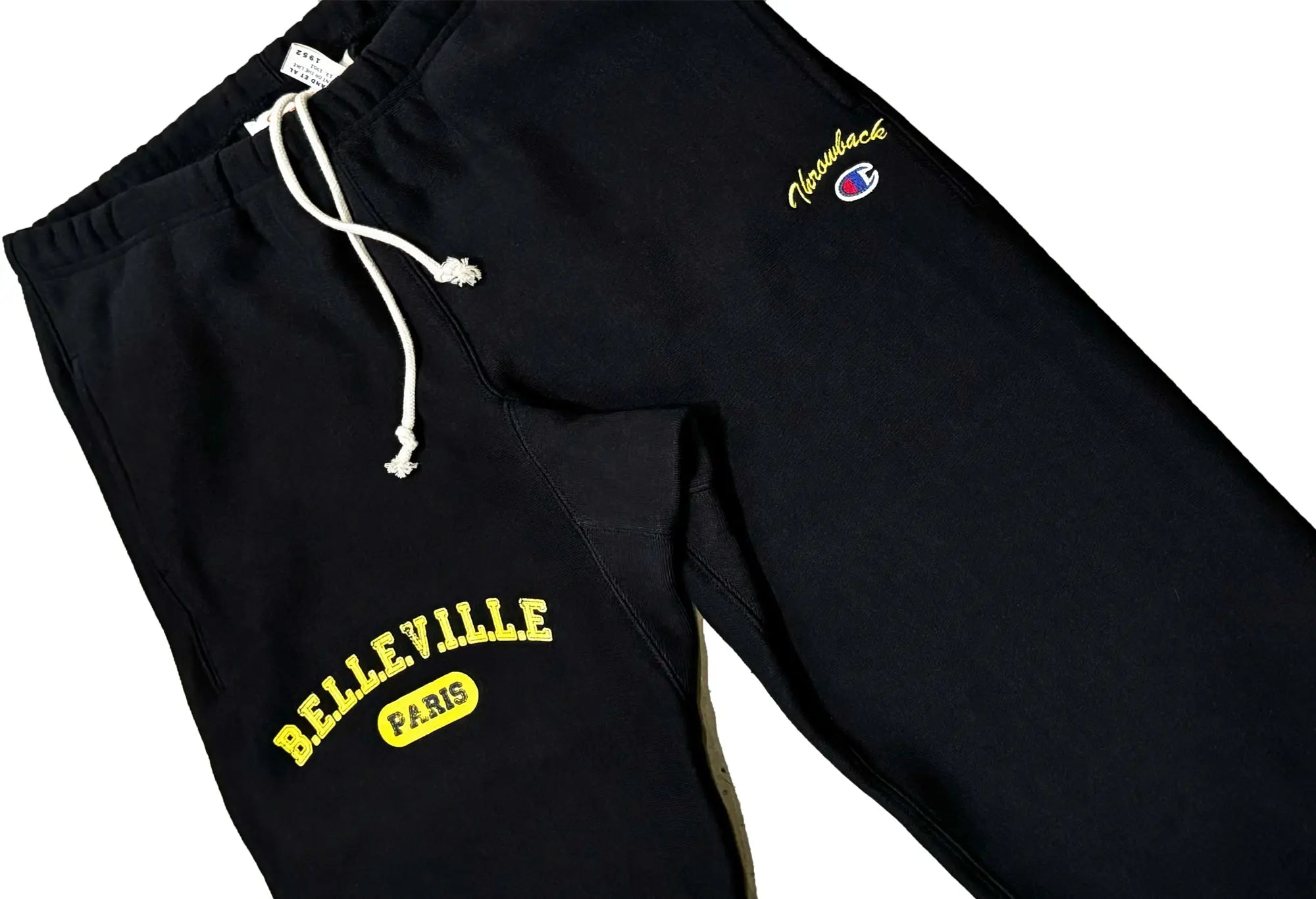 Pantalon Noir 'Belleville-Paris' Champion