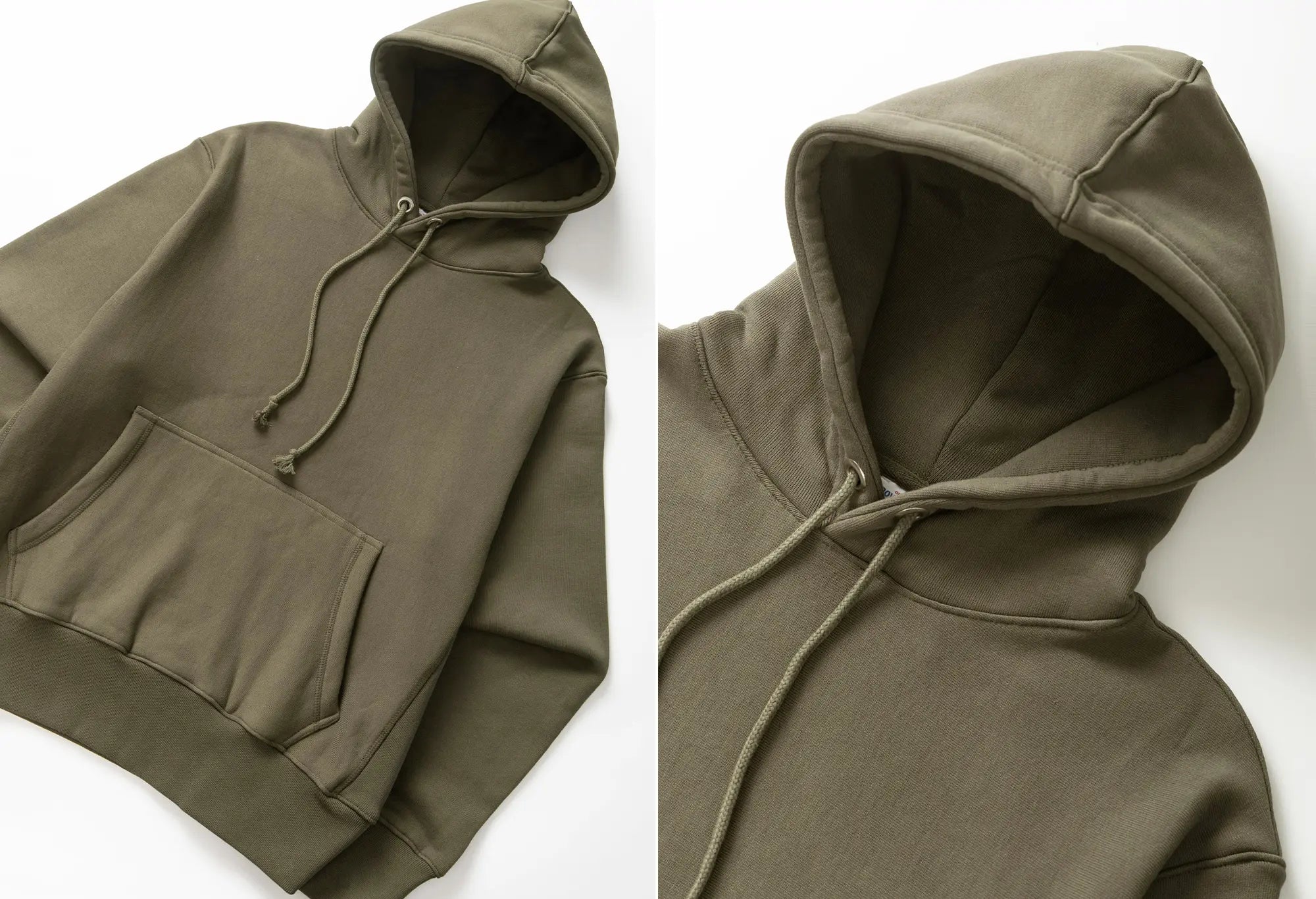 Power Goods Super Weight Hoodie Dark Olive Power Goods
