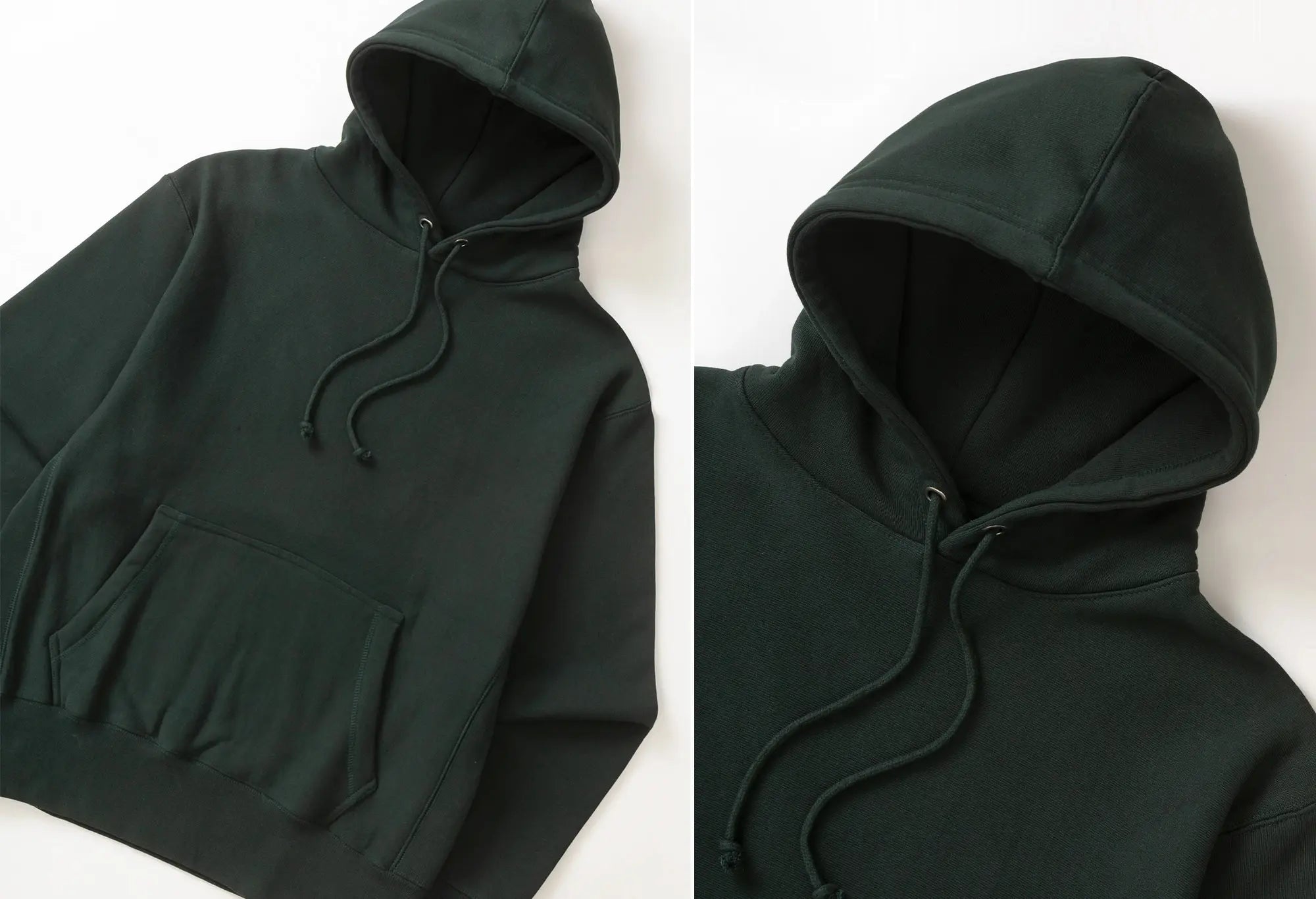 Power Goods Super Weight Hoodie Forest Green Power Goods