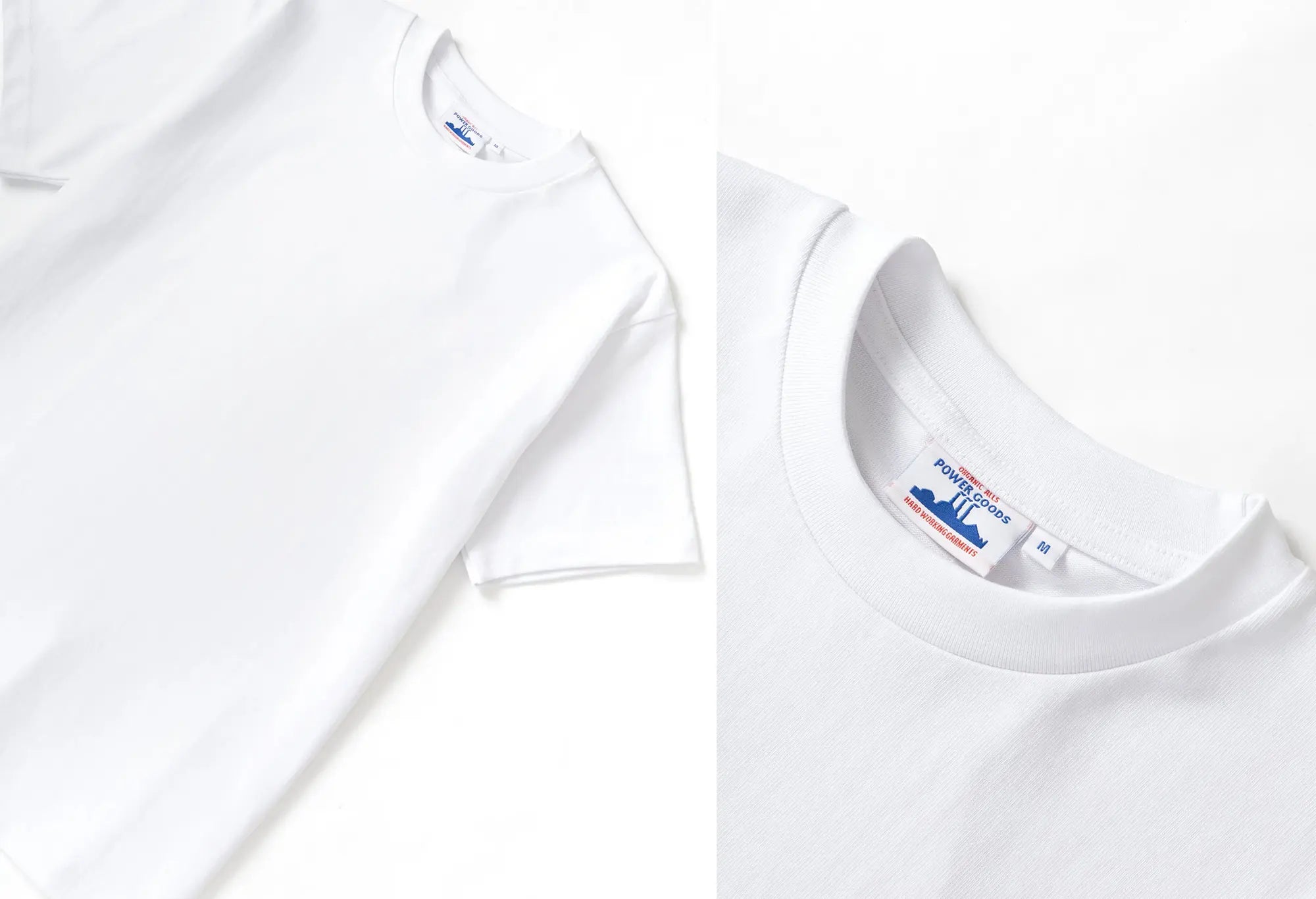 Power Goods Super Weight T-Shirt Blanc Power Goods