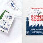 Power Goods Super Weight T-Shirt Blanc Power Goods