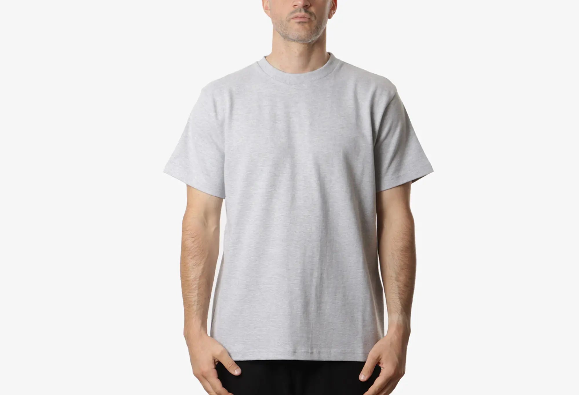 Power Goods Super Weight T-Shirt Gris Power Goods