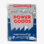 Power Goods Super Weight T-Shirt Gris Power Goods