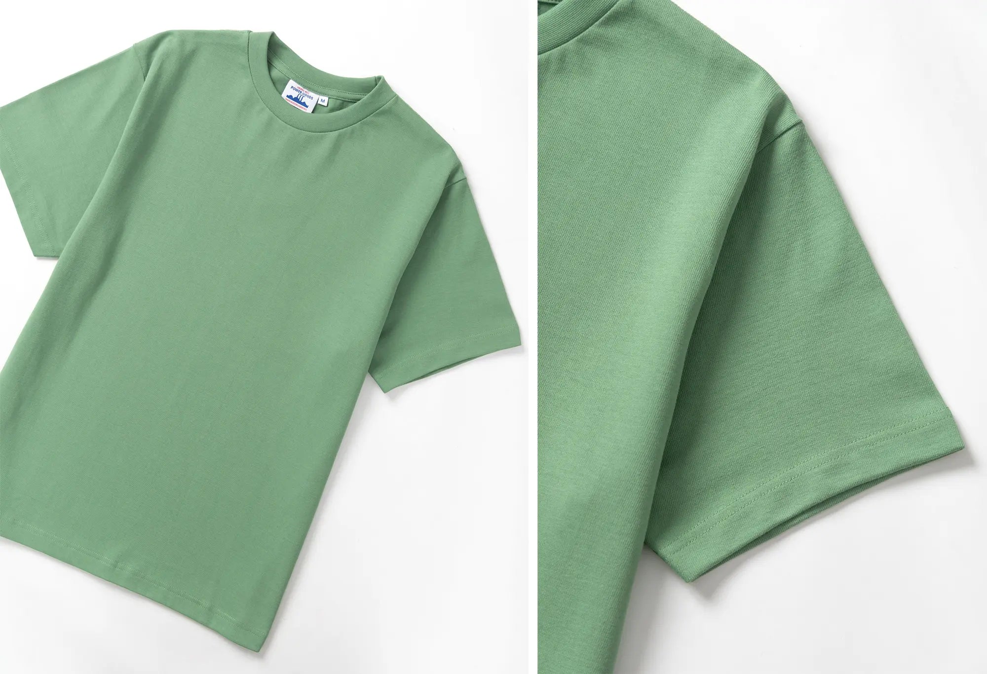 Power Goods Super Weight T-Shirt Vert Power Goods