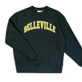 Power Goods Sweat Vert Jaune 'Belleville' Power Goods