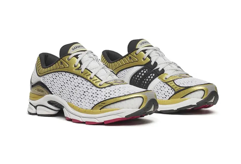 Saucony Pro Grid Paramount White/ Gold Saucony