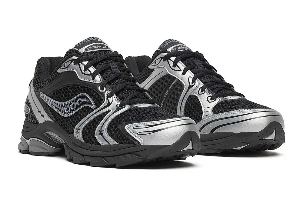Saucony ProGrid Triumph 4 Black/ Silver Saucony