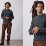 Service Works Artichoke Chunky Knit - Charcoal Service Works