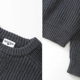 Service Works Artichoke Chunky Knit - Charcoal Service Works