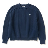 Service Works Artichoke Chunky Knit - Navy Service Works