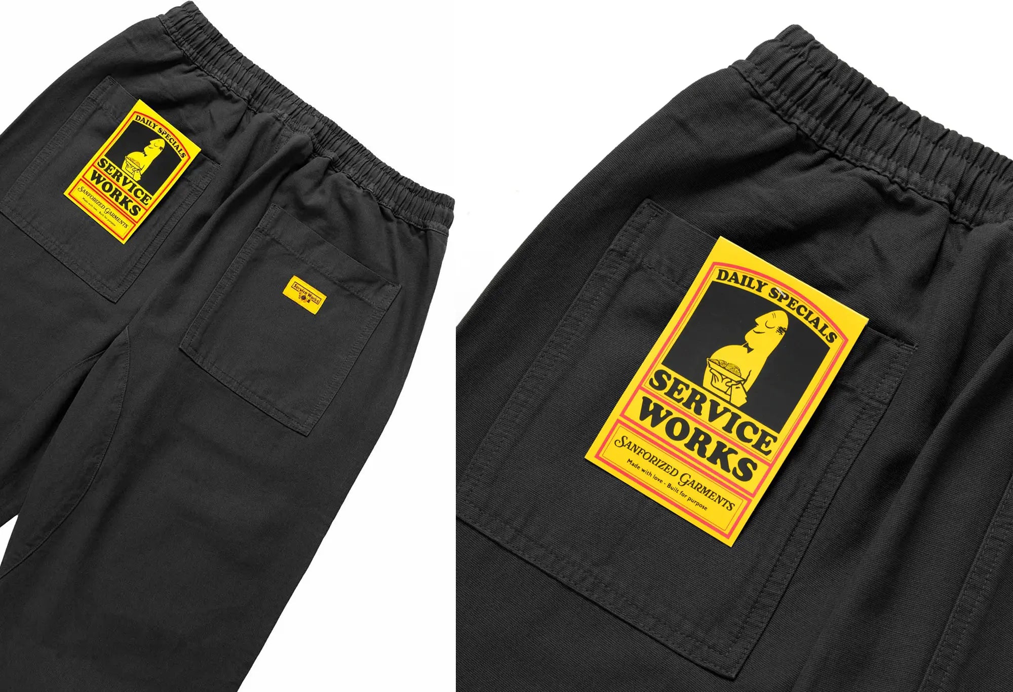 Service Works Classic Chef Pants - Noir Service Works