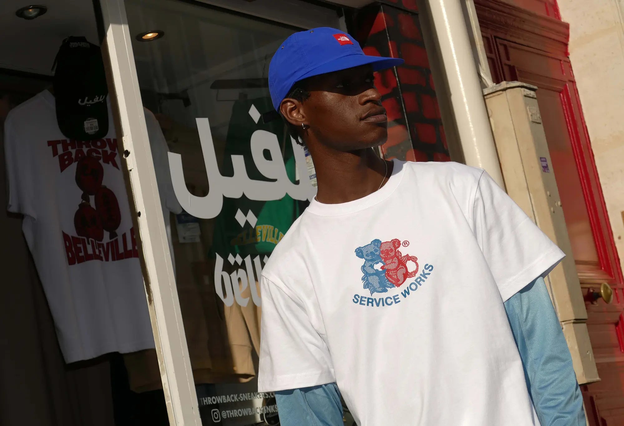 Service Works Family Fruit T-shirt Blanc Service Works