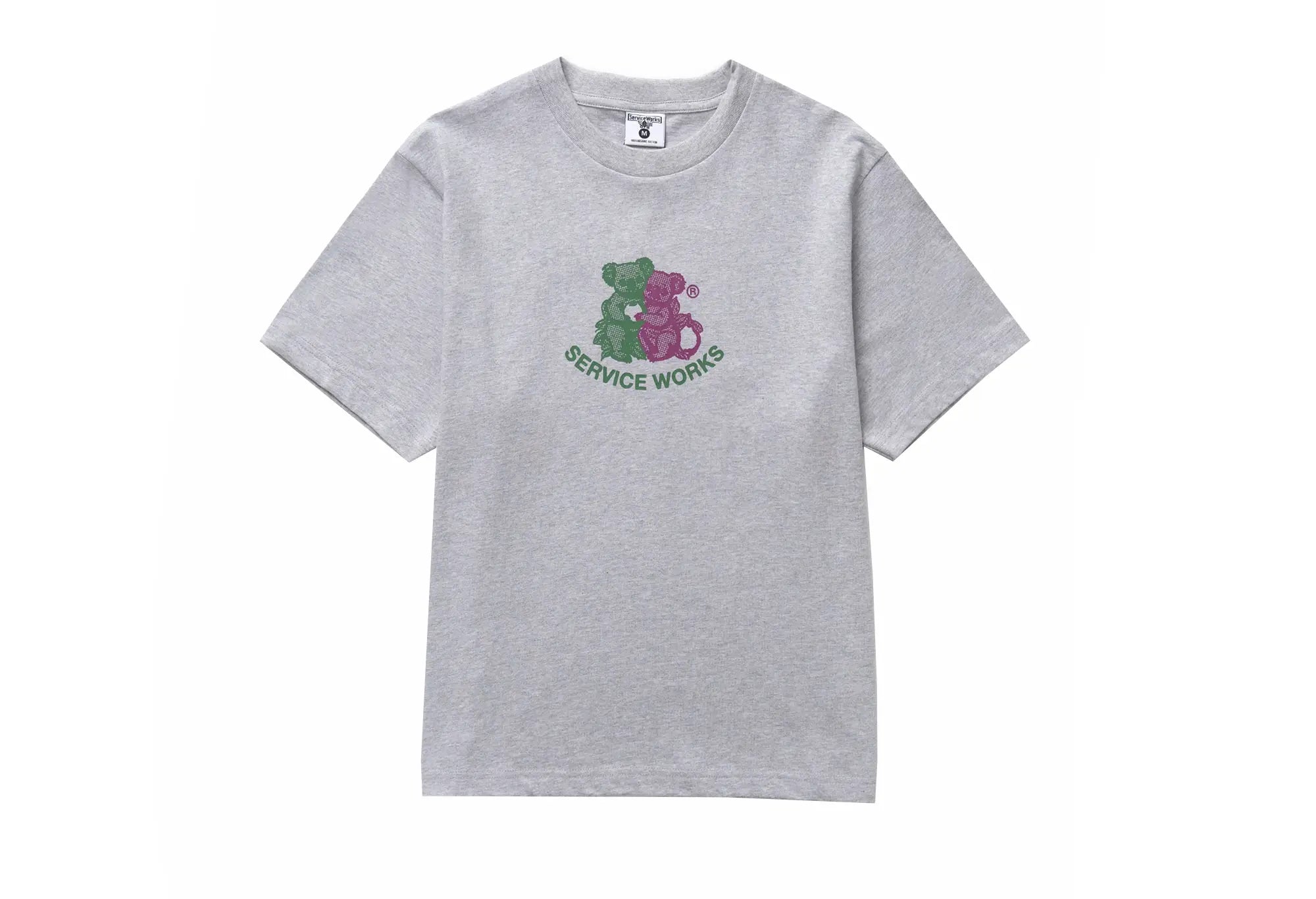 Service Works Family Fruit T-shirt Gris Service Works