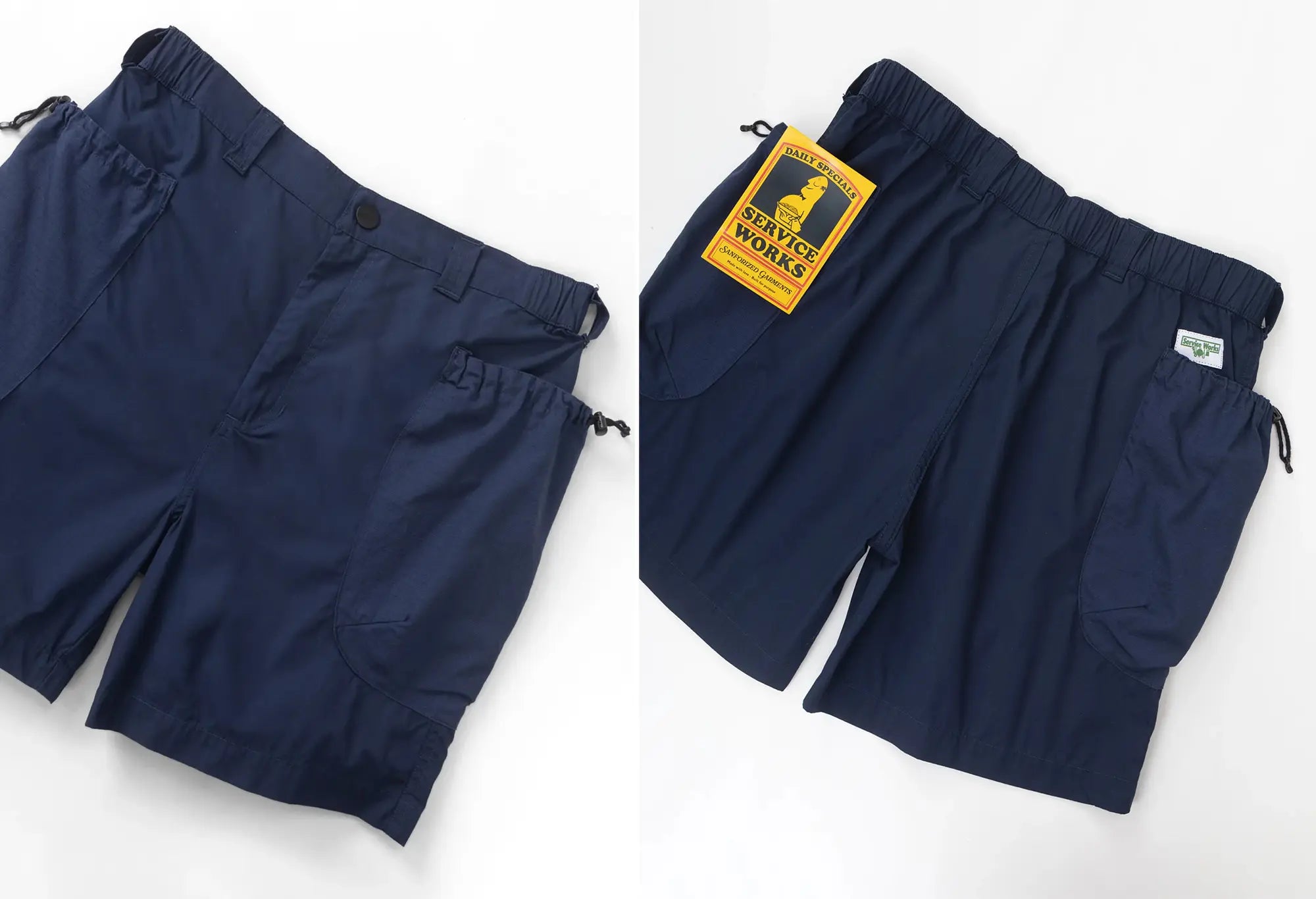 Service Works Gardener Shorts - Navy - Service Works