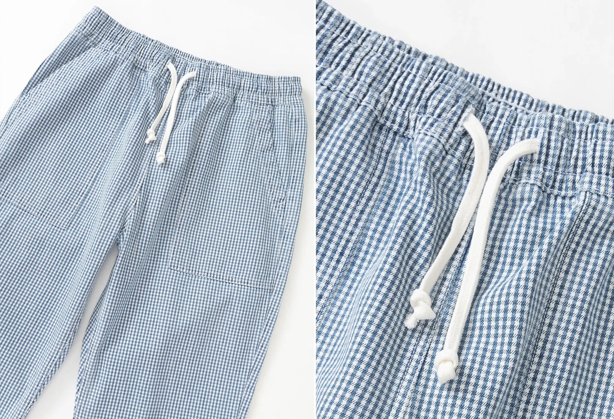 Service Works House Gingham Chef Pants - Bleu Service Works