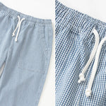 Service Works House Gingham Chef Pants - Bleu Service Works