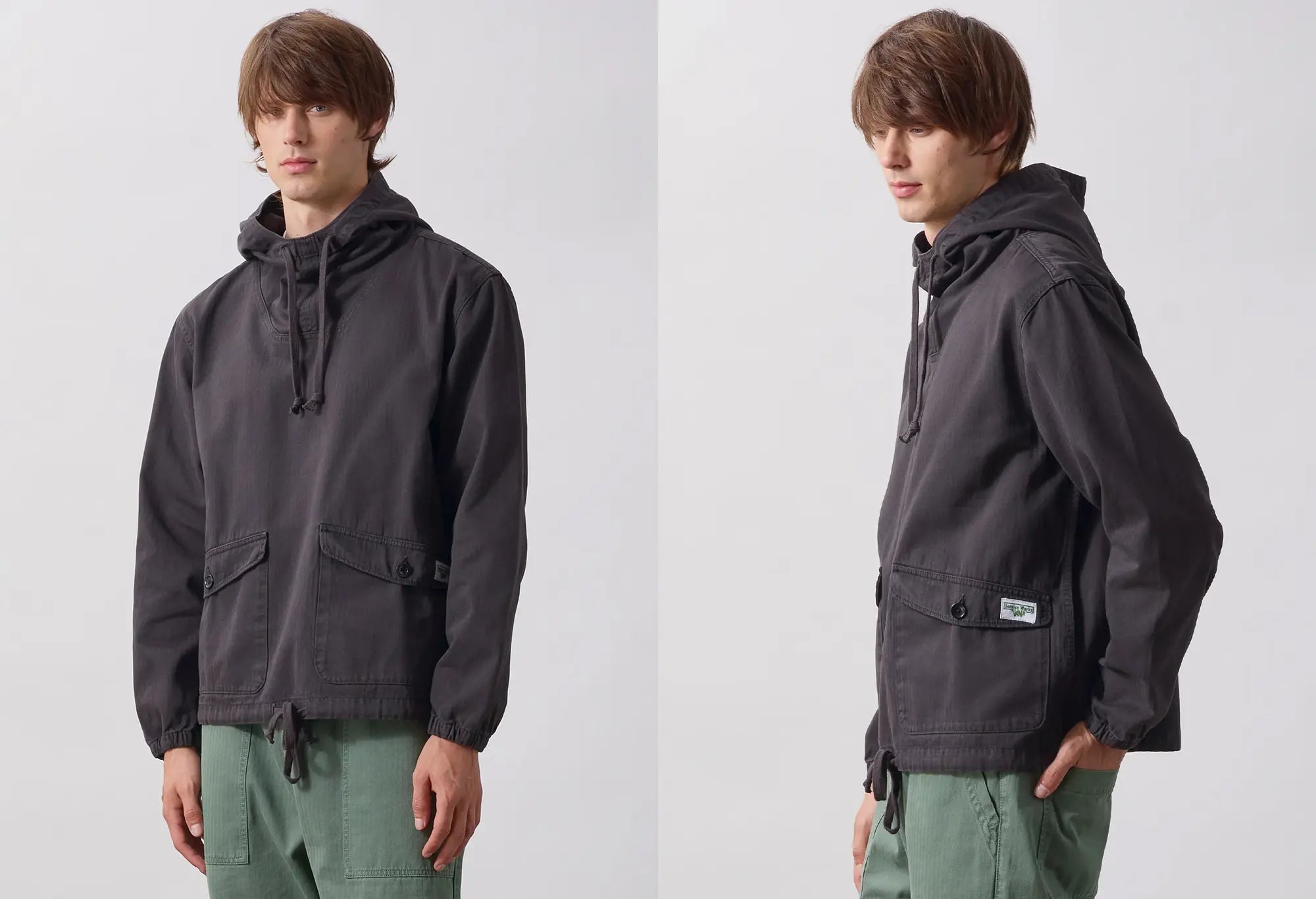 Service Works Pigment Herringbone Smoke 2.0 - Noir Service Works