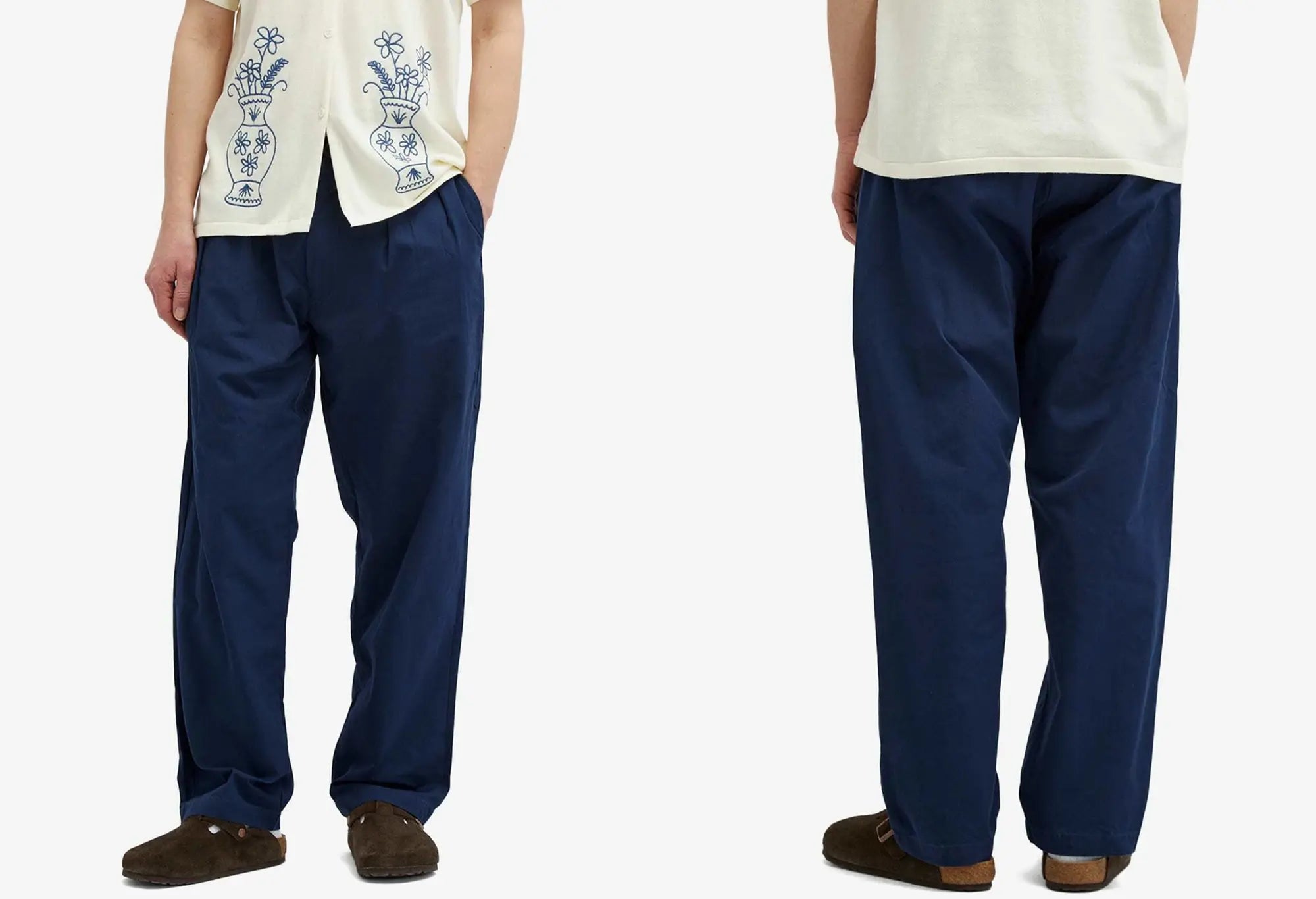 Service Works Twill Part Timer Pant - Dark Navy - Service Works