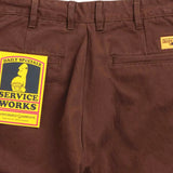 Service Works Twill Waiter Pants - Marron Service Works