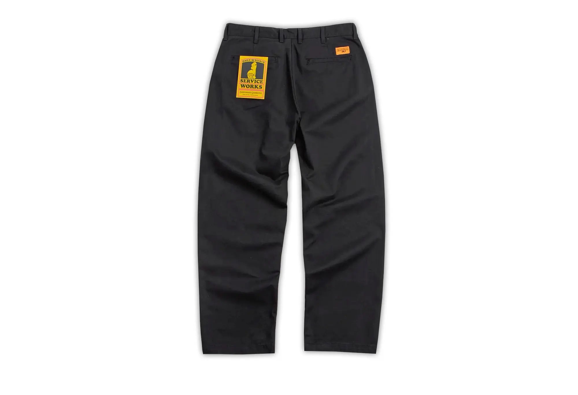 Service Works Twill Waiter Pants - Noir Service Works
