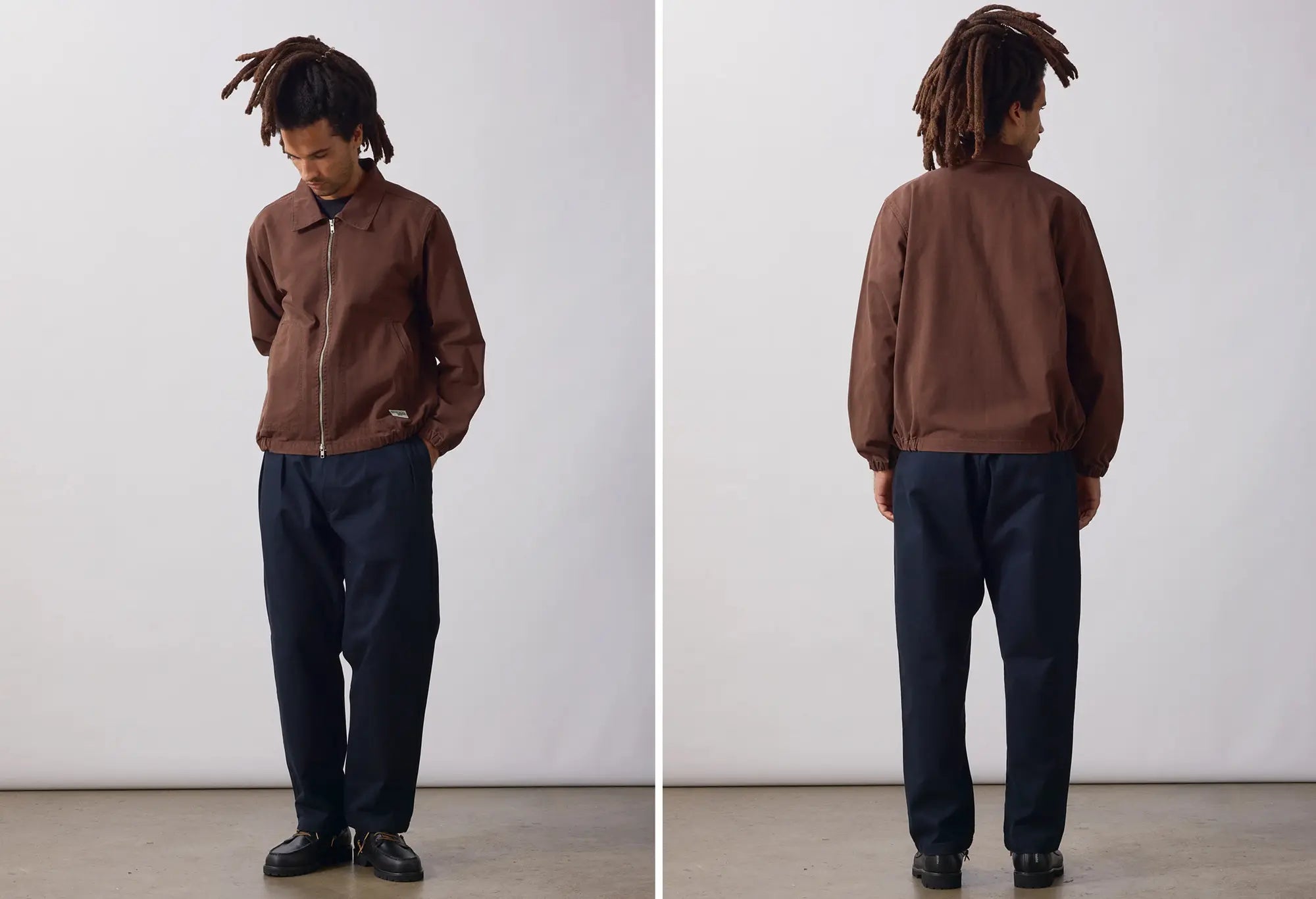 Service Works Twill Work Jacket - Marron Service Works