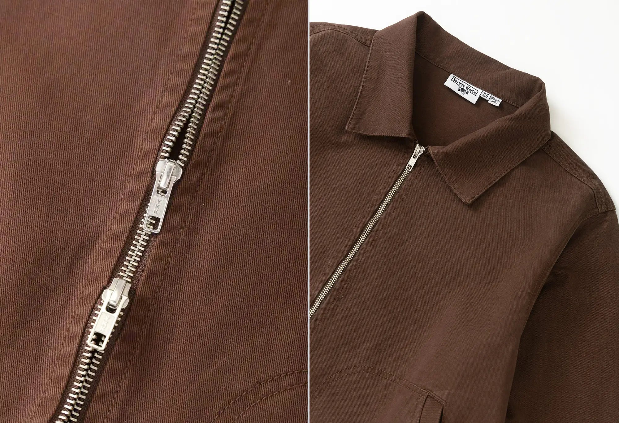 Service Works Twill Work Jacket - Marron Service Works
