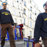 Sweat Navy 'Belleville-Paris'