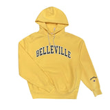 Sweat capuche Jaune et noir 'Belleville' Champion