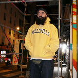 Sweat capuche Jaune et noir 'Belleville' Champion