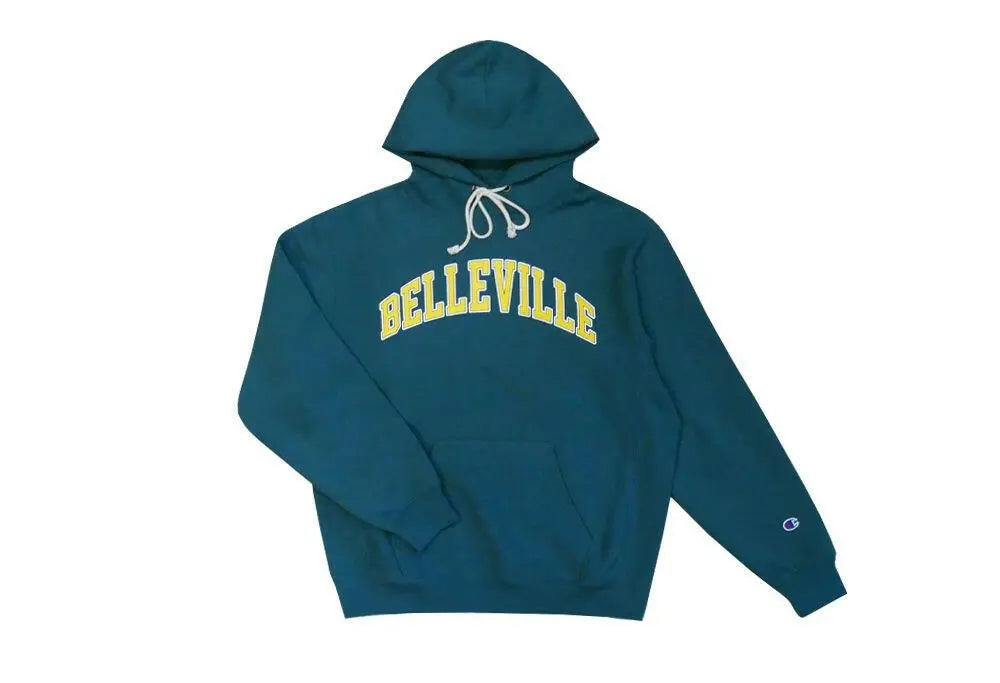 Sweat capuche Vert 'Belleville' Champion