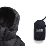 Taion Doudoune Mountain à capuche, Zip <Compactable> Taion