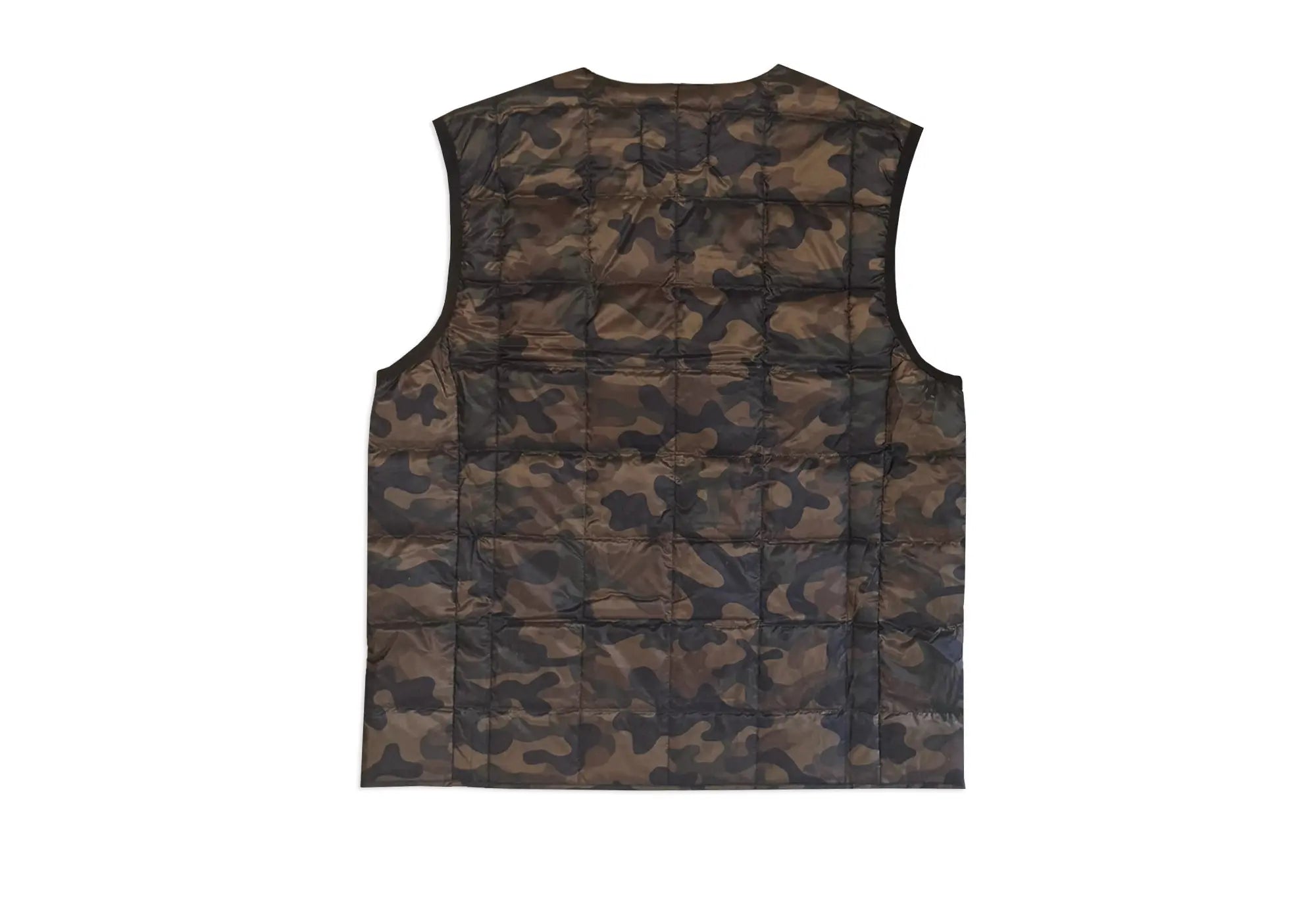 Taion Gilet col V en duvet Jungle Camo Taion