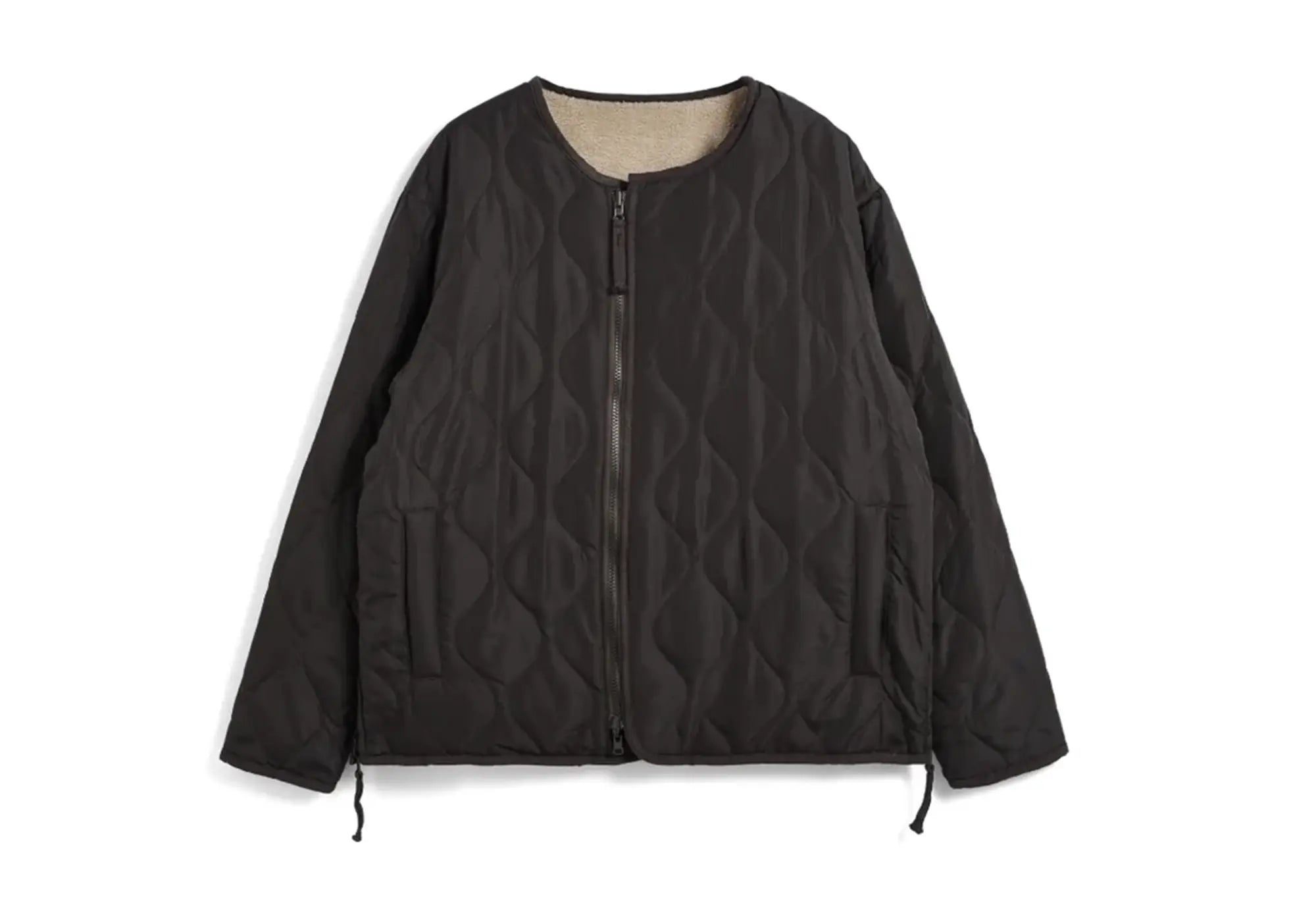 Taion MILITARY Reversible Crew-neck JACKET - Choco Taion