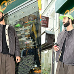 Taion MILITARY Reversible Crew-neck JACKET - Choco Taion