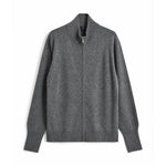 Taion Pull col montant zippé 100 % cachemire - Gris - Taion