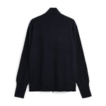 Taion Pull col montant zippé 100 % cachemire - Noir - Taion