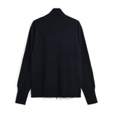 Taion Pull col montant zippé 100 % cachemire - Noir - Taion