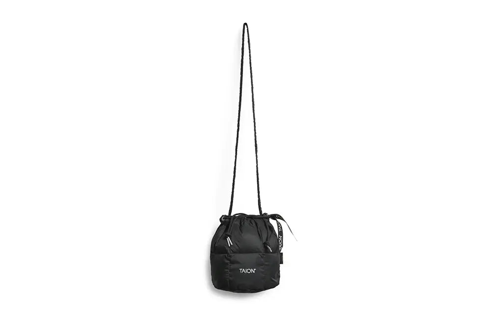 Taion Sac bourse à cordon - Noir - Taion