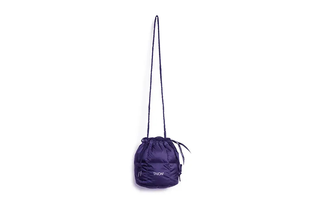 Taion Sac bourse à cordon - Violet - Taion