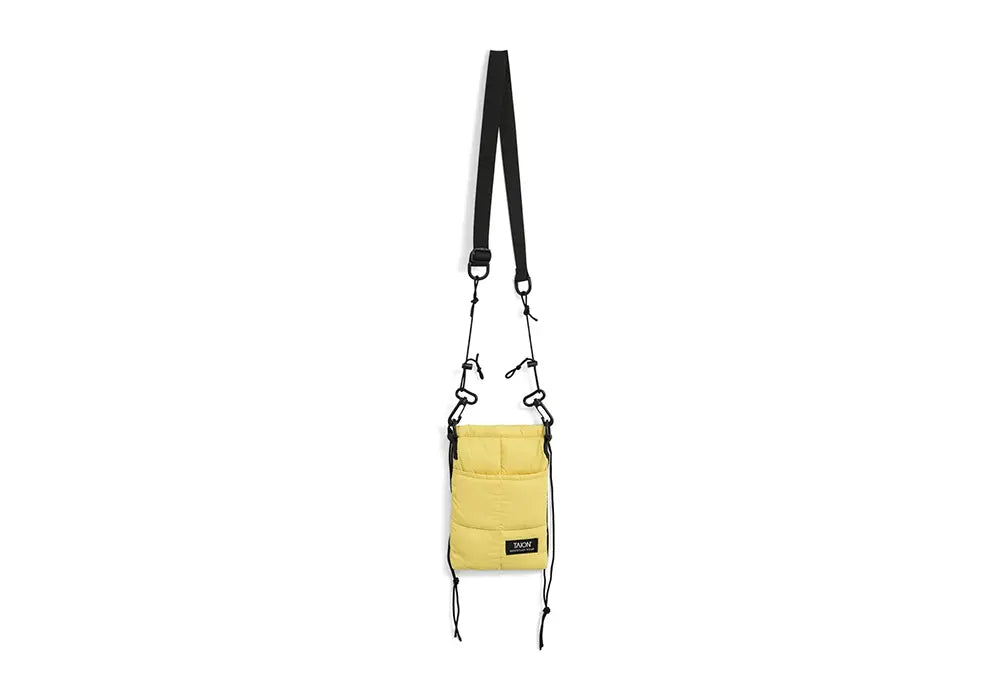 Taion Sac pochette à cordon coulissant - Jaune - Taion