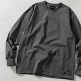Taion Unisex Functional Long Sleeve T-Shirt - Charcoal - Taion