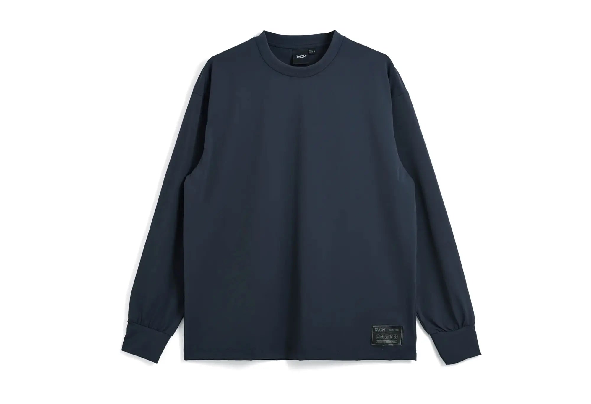 Taion Unisex Functional Long Sleeve T-Shirt - Navy - Taion
