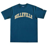 Tee Shirt vert 'Belleville' Throwback