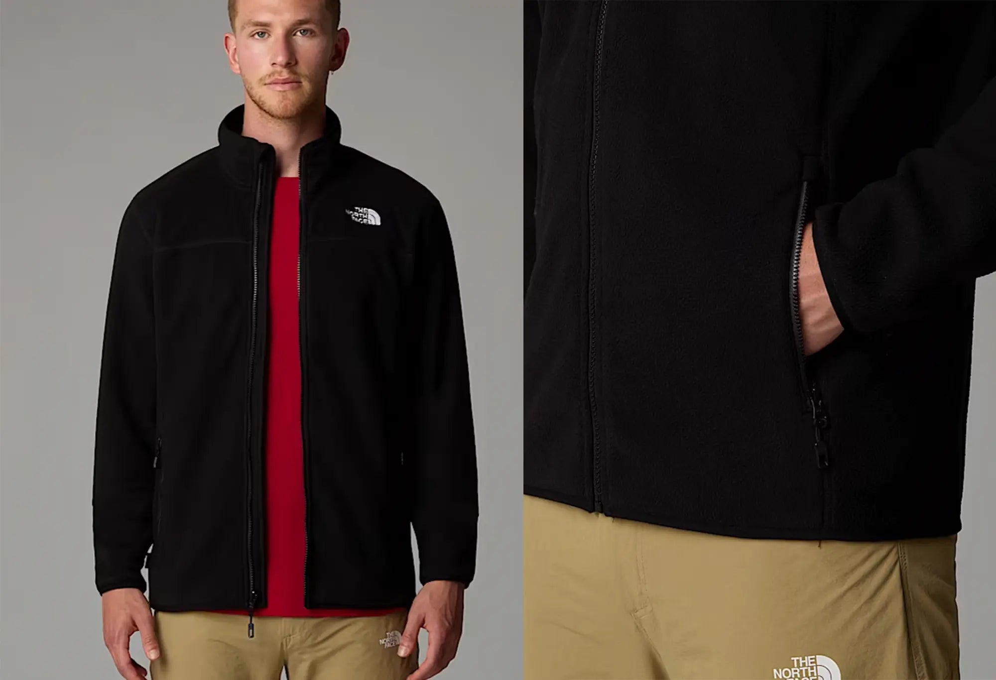 The North Face 100 Glacier Polaire Full Zip The North Face