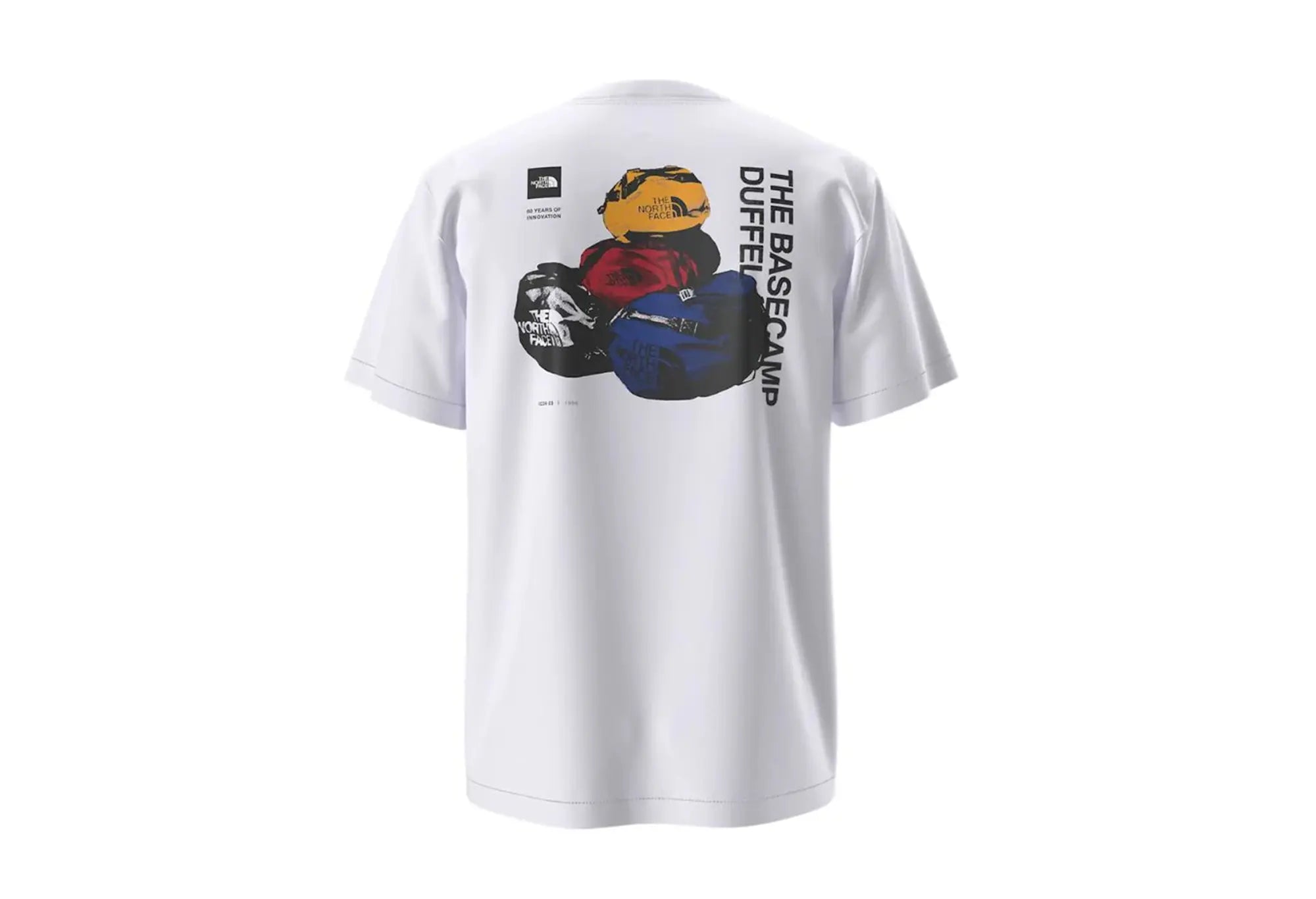 The North Face Base Camp Duffel Celebration SS Tee - Blanc - The North Face