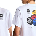 The North Face Base Camp Duffel Celebration SS Tee - Blanc - The North Face