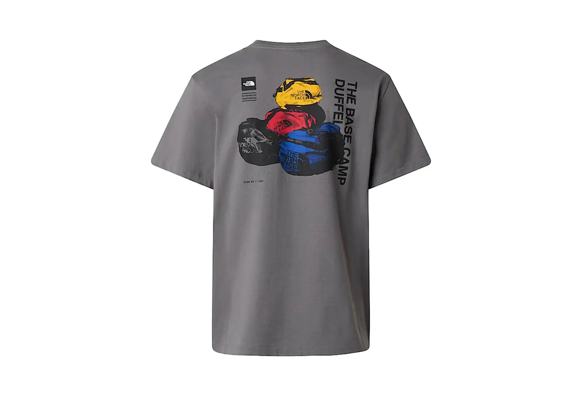 The North Face Base Camp Duffel Celebration SS Tee - Smoked Pearl - The North Face